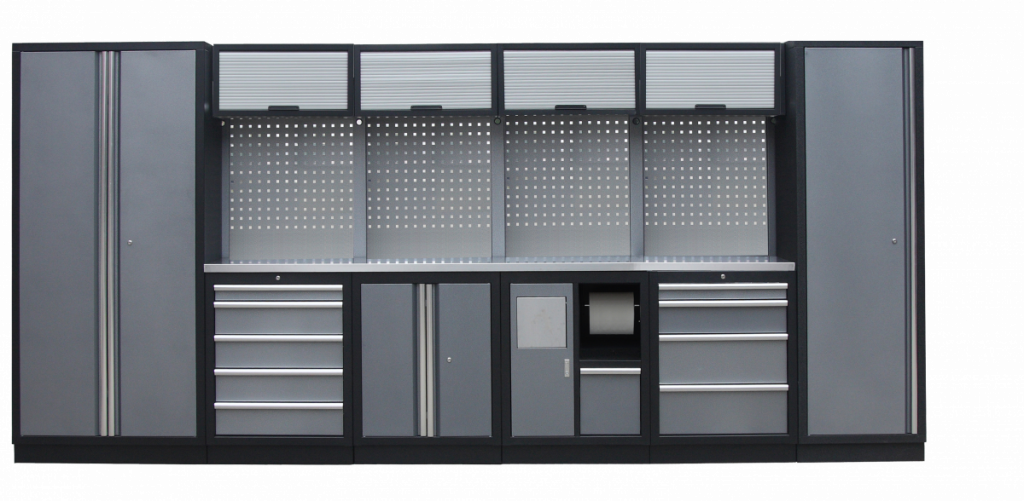 Kvalitní PROFI dílenský nábytek 4235 x 495 x 2000 mm - TGS1301AL