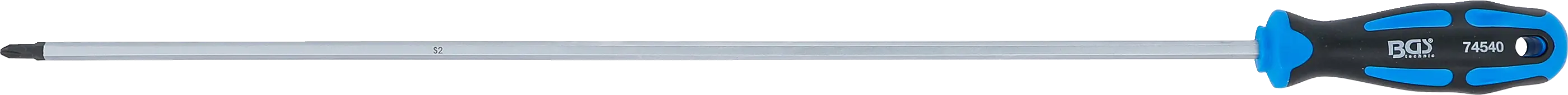 Křížový šroubovák PH2, 450 mm - BGS Boční pohled na křížový šroubovák PH2, 450 mm - BGS