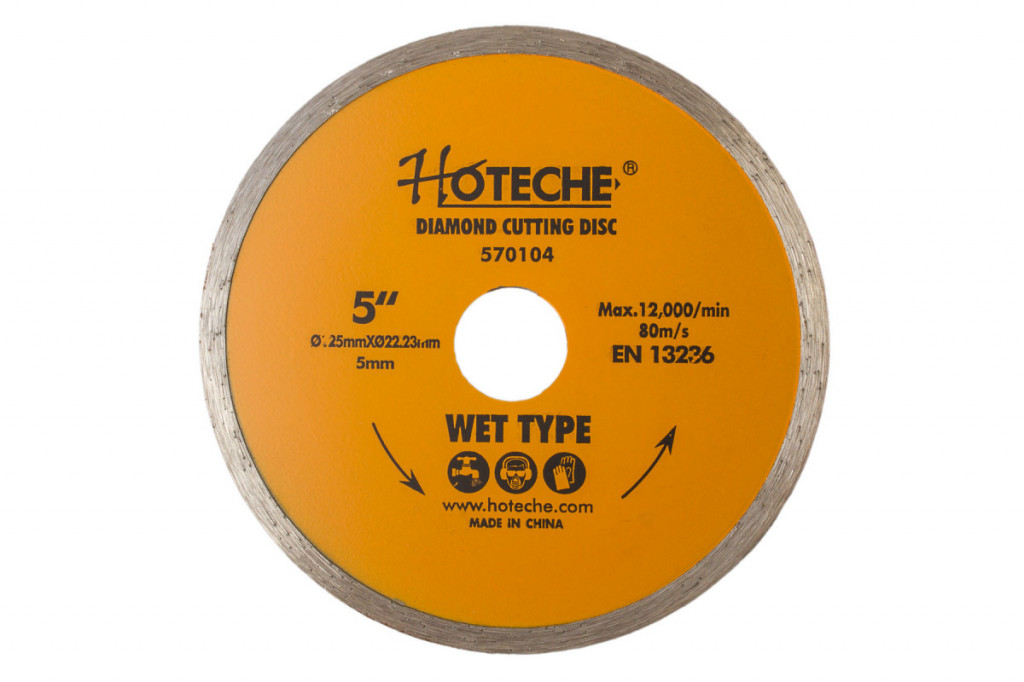 Levně Diamantový řezný kotouč 125 mm, WET TYPE - HT570104