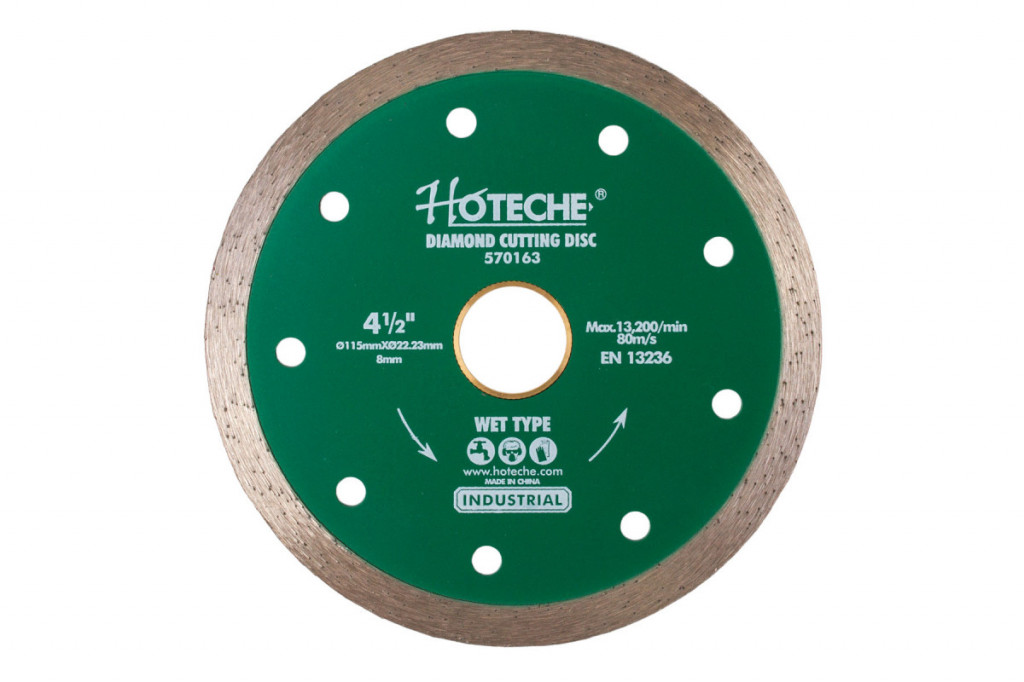 Levně Diamantový řezný kotouč, WET TYPE, 115 mm - HT570163