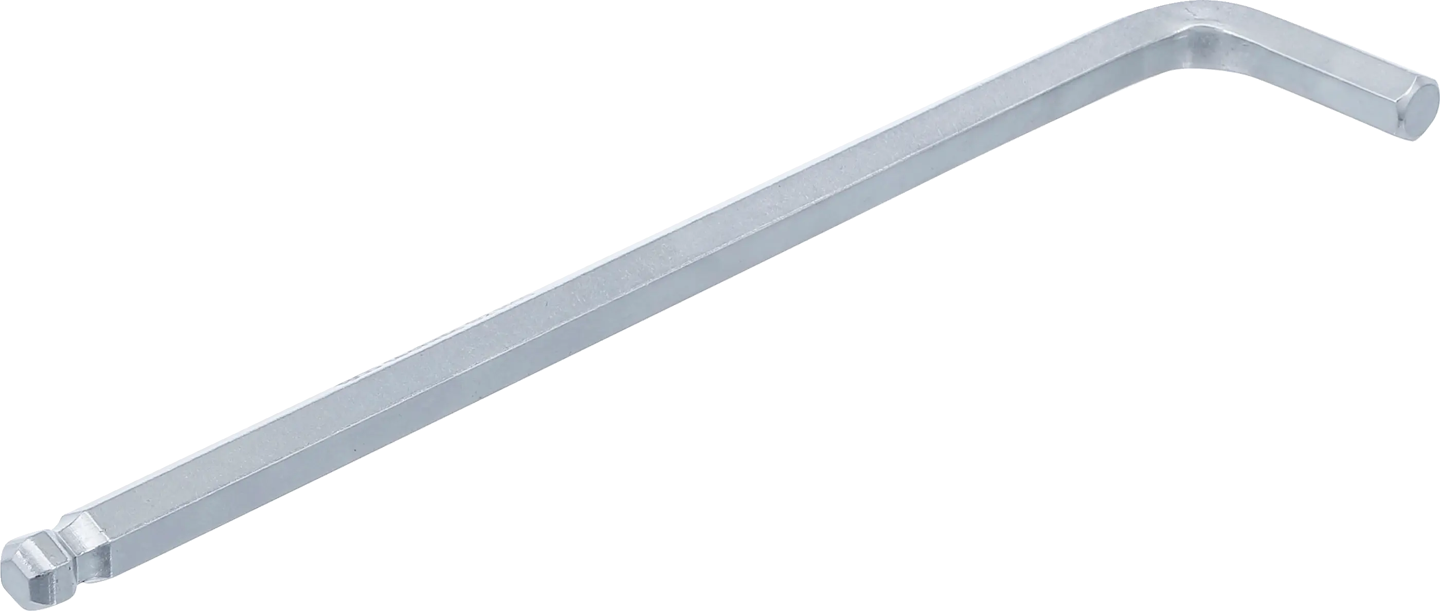 Dlouhý zahnutý klíč BGS 10 mm Dlouhý zahnutý klíč BGS 10 mm s kulovým hrotem