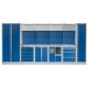 Kvalitní PROFI BLUE dílenský nábytek 4235 x 495 x 2000 mm - MTGS1301AL