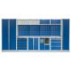 Kvalitní PROFI BLUE dílenský nábytek 4235 x 495 x 2000 mm - MTGS1301AU