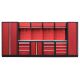 Kvalitní PROFI RED dílenský nábytek 4235 x 495 x 2000 mm - RTGS1300A55
