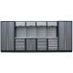 Kvalitní PROFI dílenský nábytek - 4535 x 2000 x 495 mm - TGS1300A33