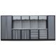 Kvalitní PROFI dílenský nábytek 4235 x 495 x 2000 mm - TGS1300BB6