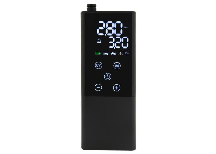 Digitální aku kompresor Compass TANGO s displejem a funkcí auto-stop – 07191