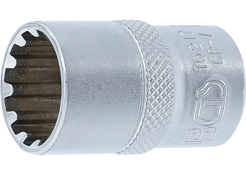 Nástrčná hlavice 1/2, 17 mm - Gearlock, BGS - B10217