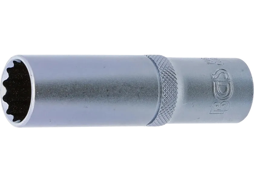 Prodloužená nástrčná hlavice 1/2, dvanáctihranná, 16 mm, BGS - B10683