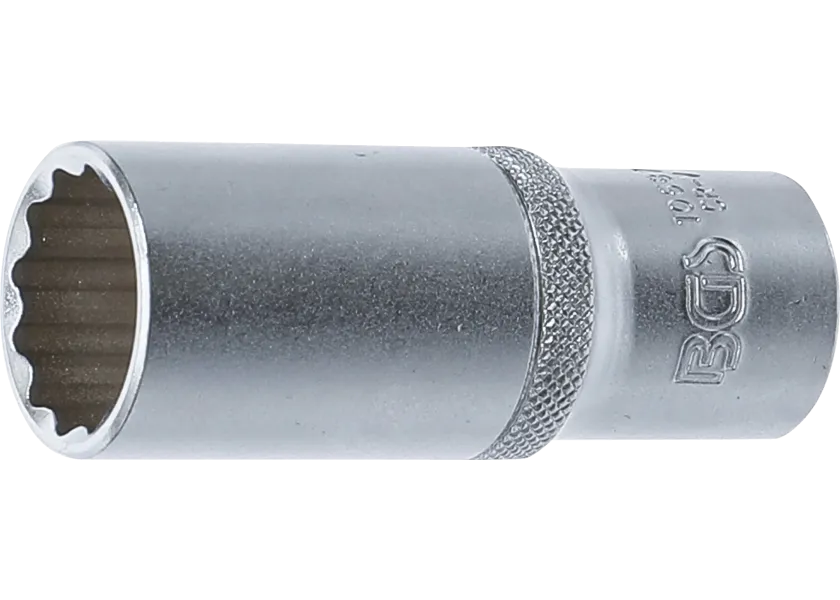 Prodloužená nástrčná hlavice 1/2, dvanáctihranná, 22 mm, BGS - B10687