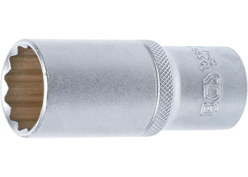 Prodloužená nástrčná hlavice 1/2, dvanáctihranná, 24 mm, BGS - B10688