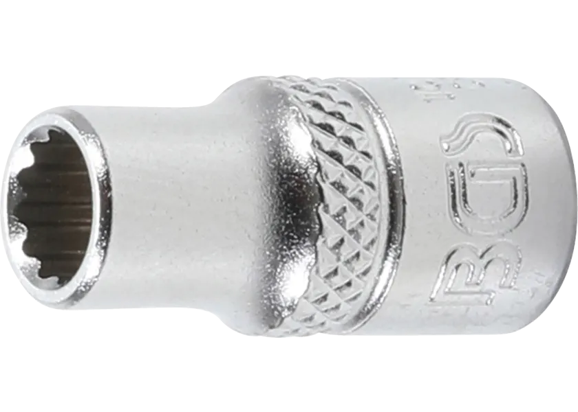Nástrčná hlavice dvanáctihranná 1/4, 6 mm, BGS - B10776