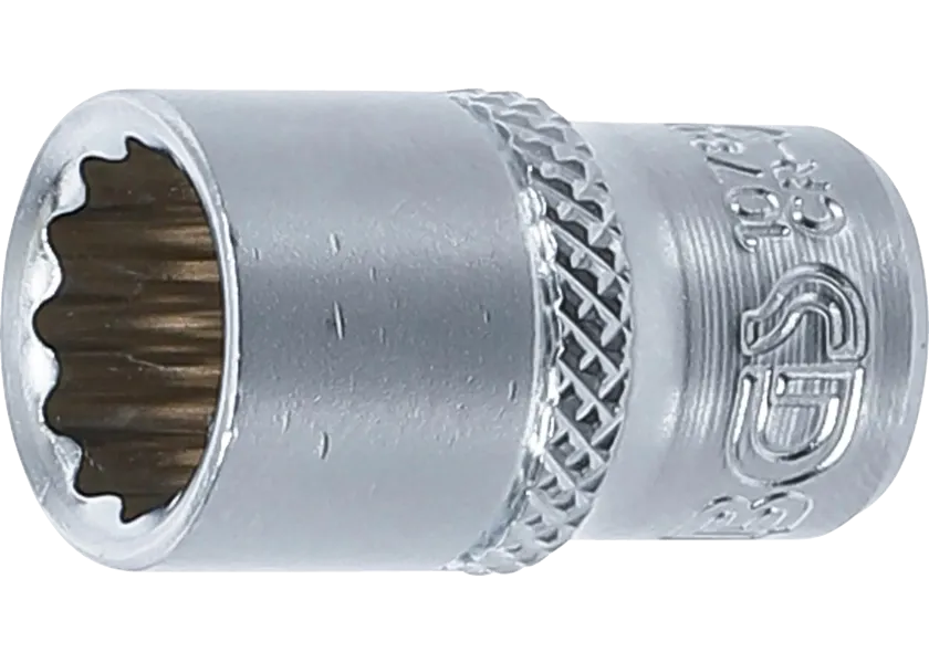 Nástrčná hlavice dvanáctihranná 1/4, 10 mm, BGS - B10780