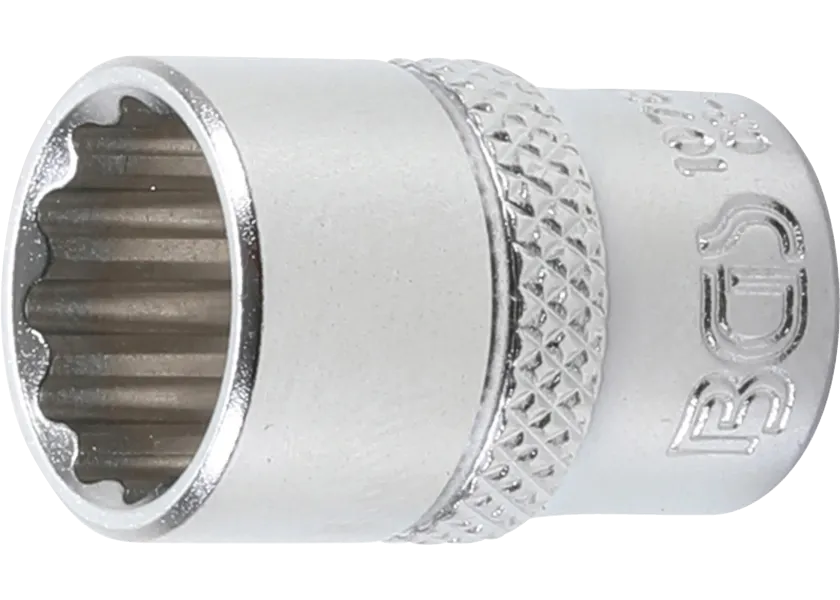 Nástrčná hlavice dvanáctihranná 1/4, 12 mm, BGS - B10782