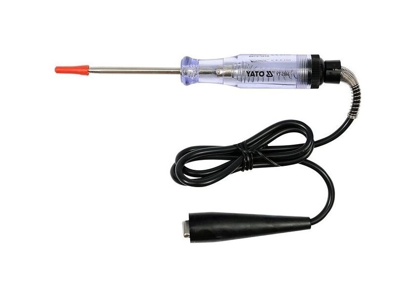 Zkoušečka napětí 6-12V kabel 90cm - YT-2866