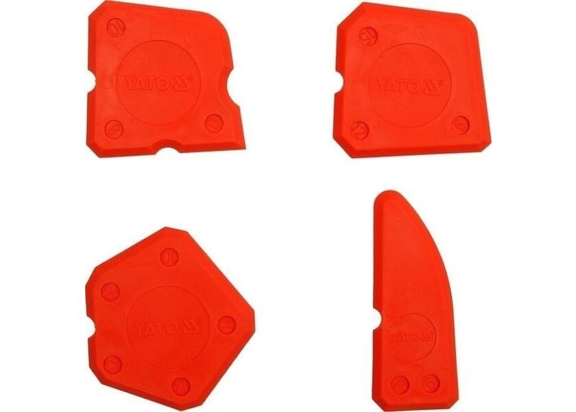 Špachtle na silikon 4 ks