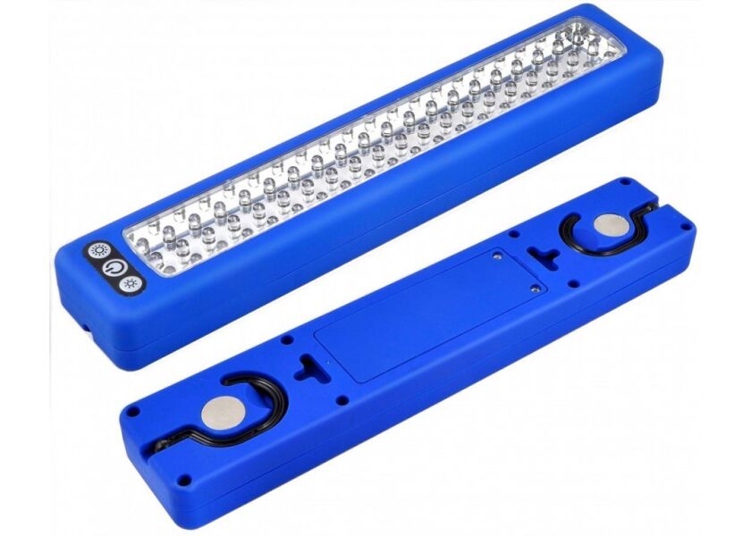Pracovní magnetická svítilna Smart z tvrzeného plastu 60 LED - S110