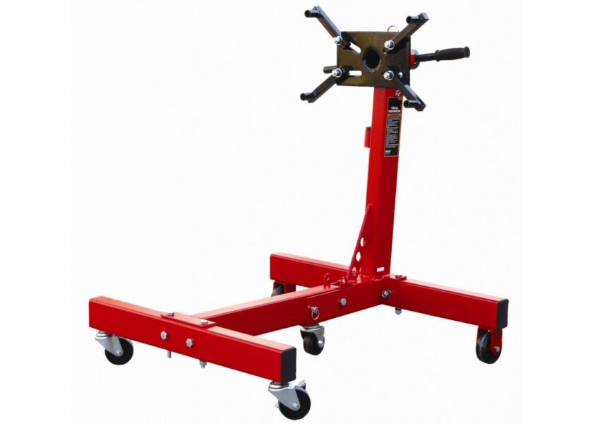 Stojan na motor polohovatelný pojízdný sklopný 680kg - T26801