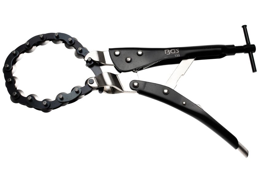 Kleště s řetězem na řezání trubek, 250 mm - B133