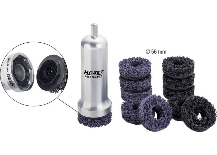 Sada brusek pro náboje kol, Hazet 4961N-23/12