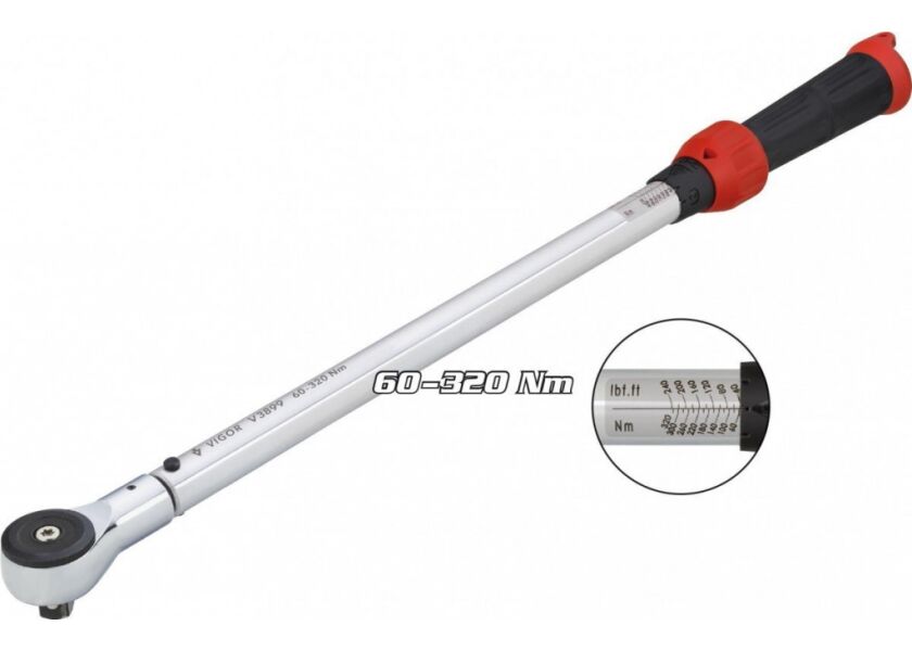Momentový klíč 1/2”, 60–320 Nm - VIGOR V3899
