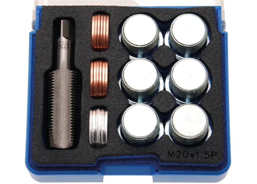 Sada pro opravu závitů olejových van M20 x 1,5 mm, BGS - B159