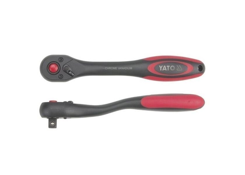 Vyhnutá ráčna 1/4, 144 mm, YATO - YT-0293