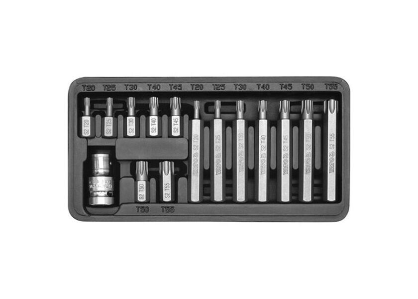 Sada bitů 15 ks TORX box