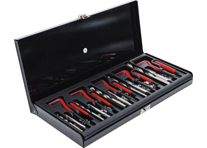 Sada na opravu závitů, M5 - M12, 130 ks - B19500