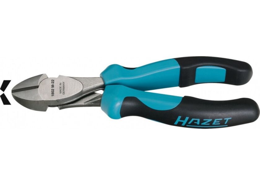 Silové stranové štípací kleště, pískované, leštěné 1802M-11 Hazet