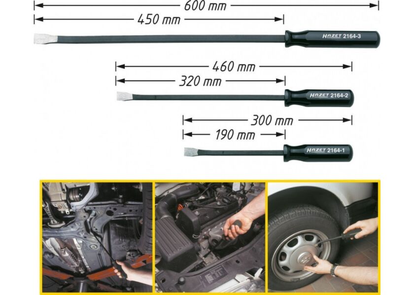 Sada silových pák 2164/3 Hazet
