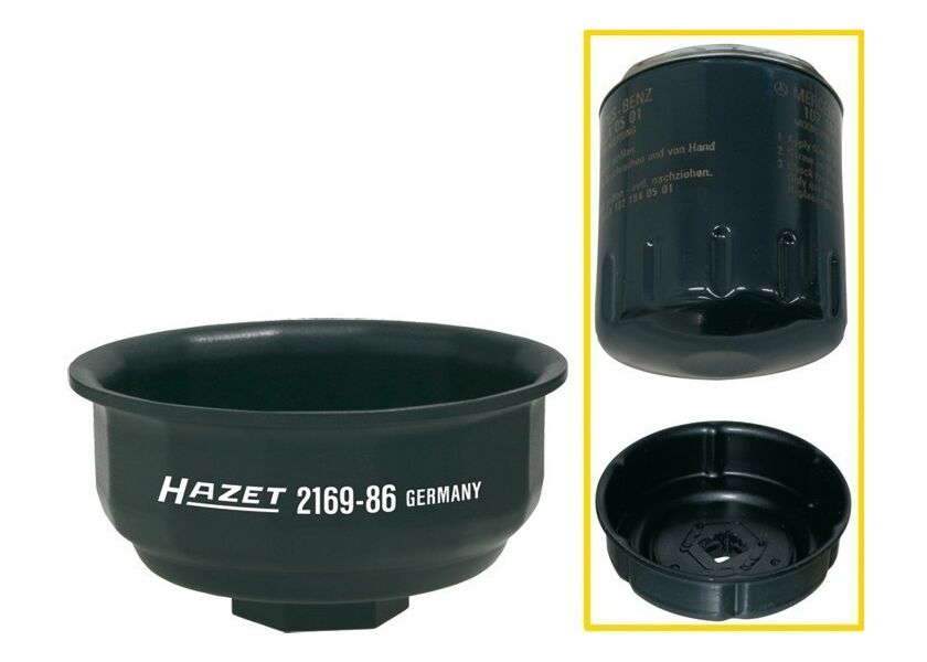 Klíč na olejové filtry 2169-86 Hazet (HA100323)
