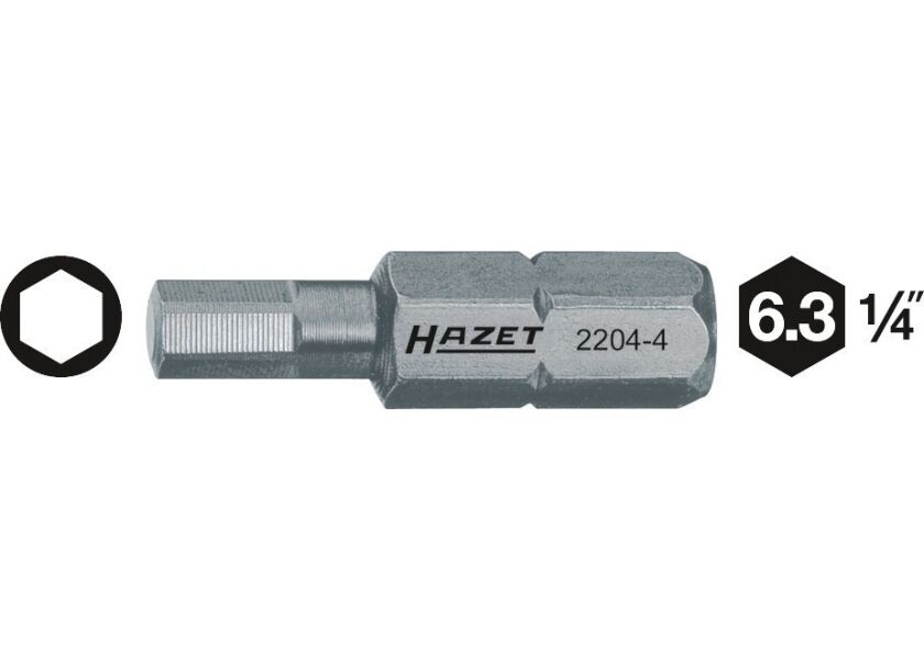 Nástavce (bity) 2204-7 Hazet