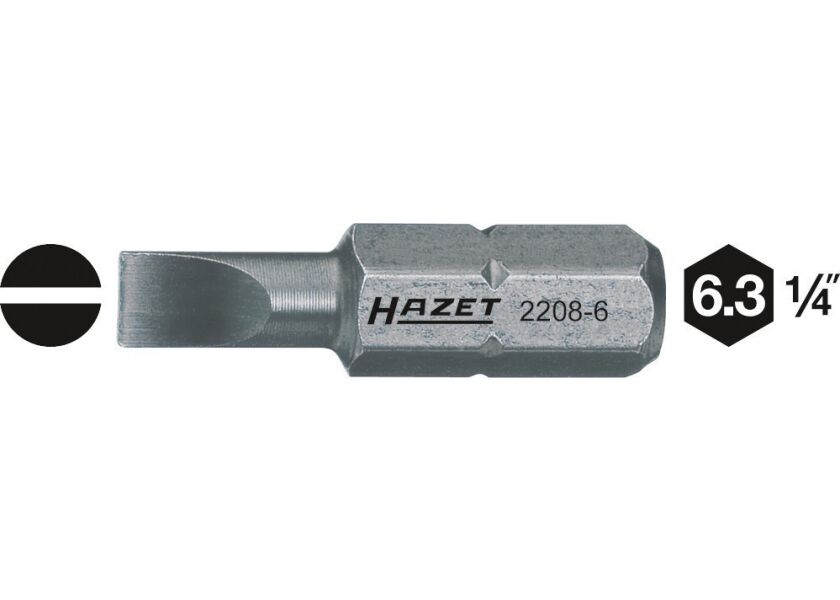 Nástavce (bity), Hazet 2208-6