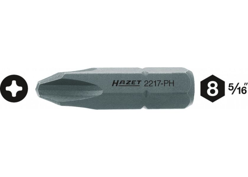 Nástavce (bity) 2217-PH1 Hazet