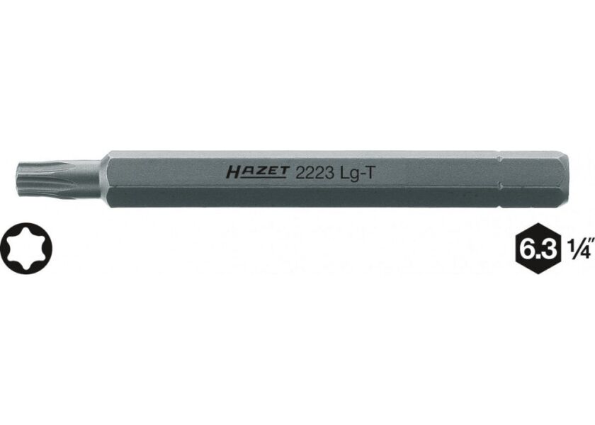 Nástavec(bit) TORX® 2223LG-T25 Hazet