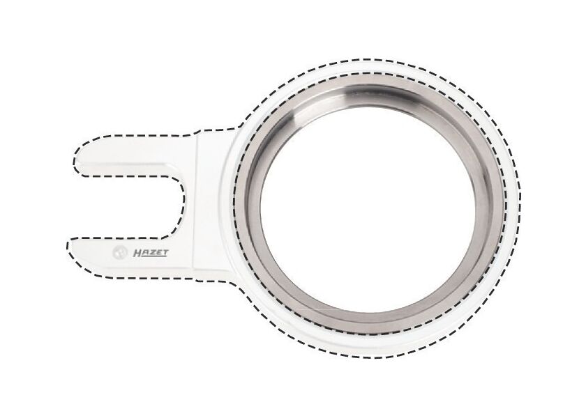 Vymezovací kroužek pro upínací desku 4900-243 Hazet