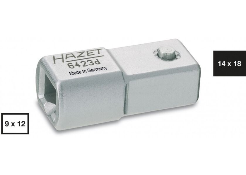Nástrčný adaptér 9 x 12 mm x 14 x 18 mm, 6423D - HA057559