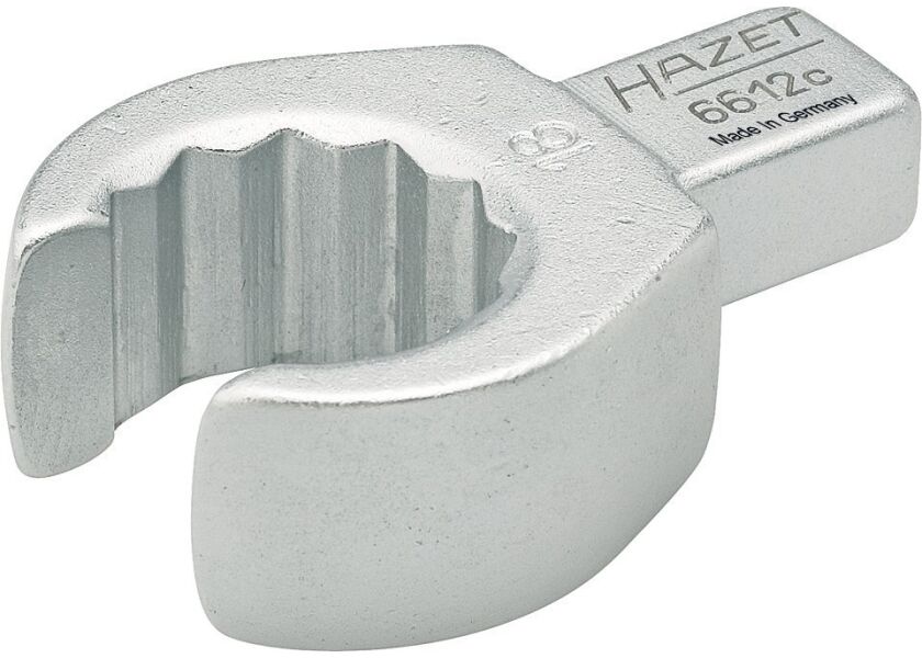 Otevřený nástrčný očkový klíč, 17 mm, 9x12 mm, Hazet 6612C-17