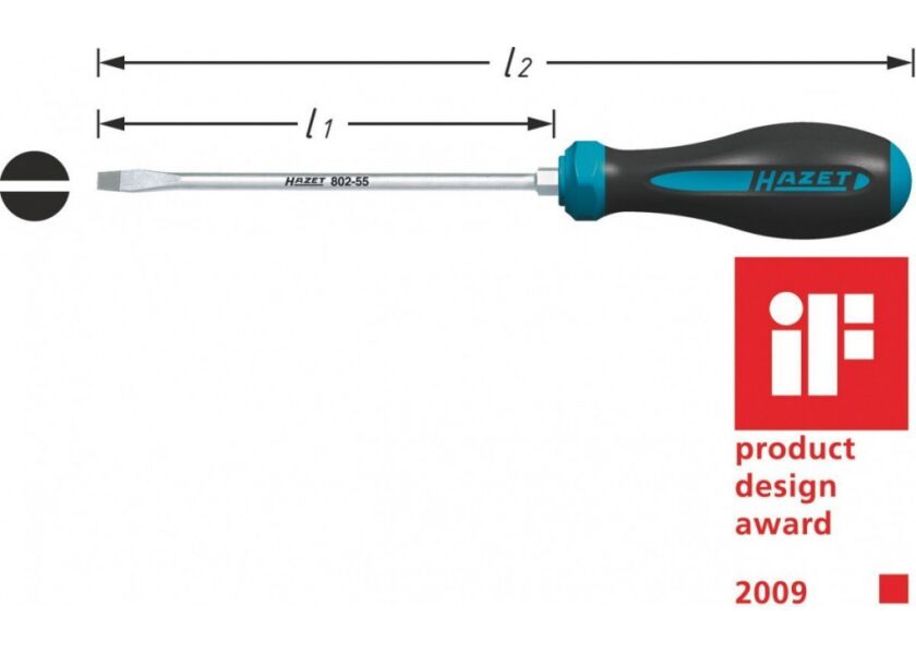 Plochý šroubovák - 802-100 - HA144846