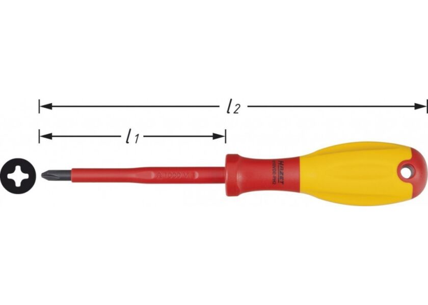 Elektrikářský šroubovák, Hazet 810VDE-PH3