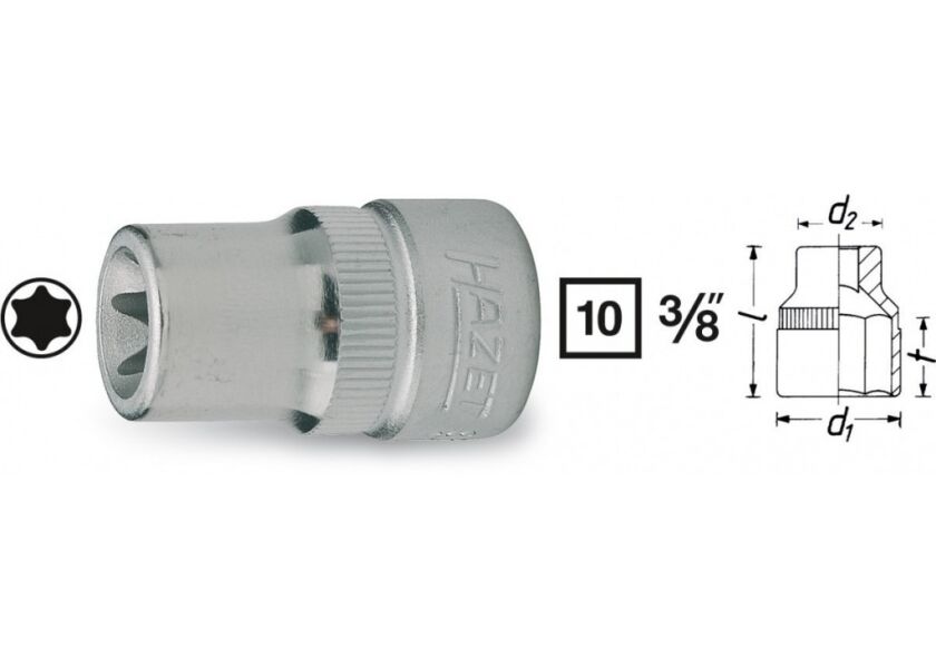 Vnitřní nástrčný klíč 3/8