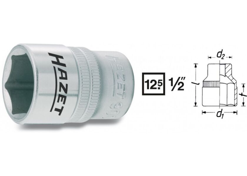 Vnitřní nástrčný klíč 1/2