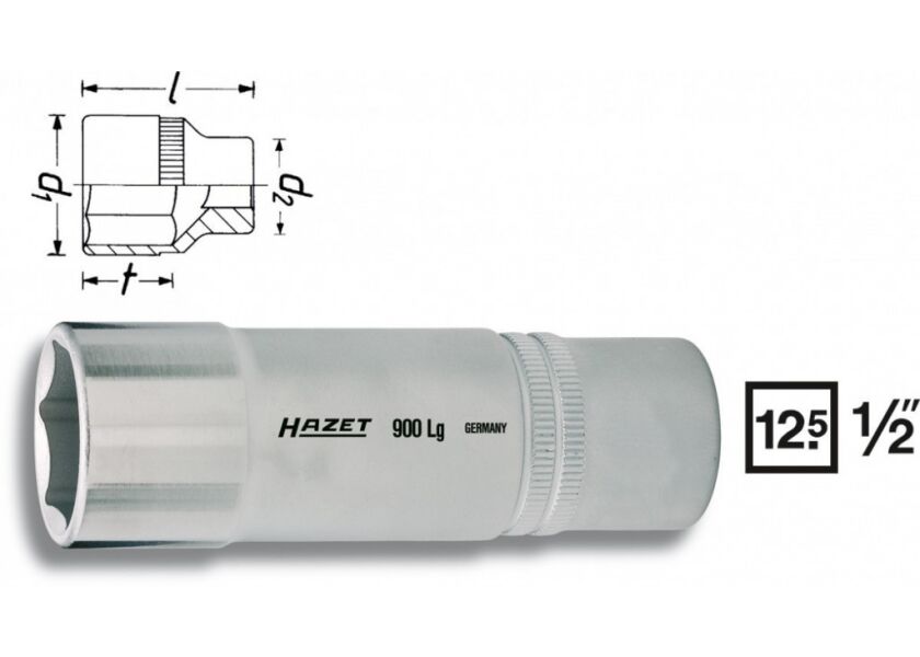 Vnitřní nástrčný klíč 1/2