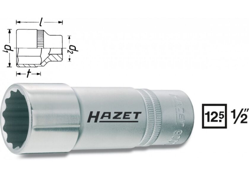 Vnitřní nástrčný klíč 1/2