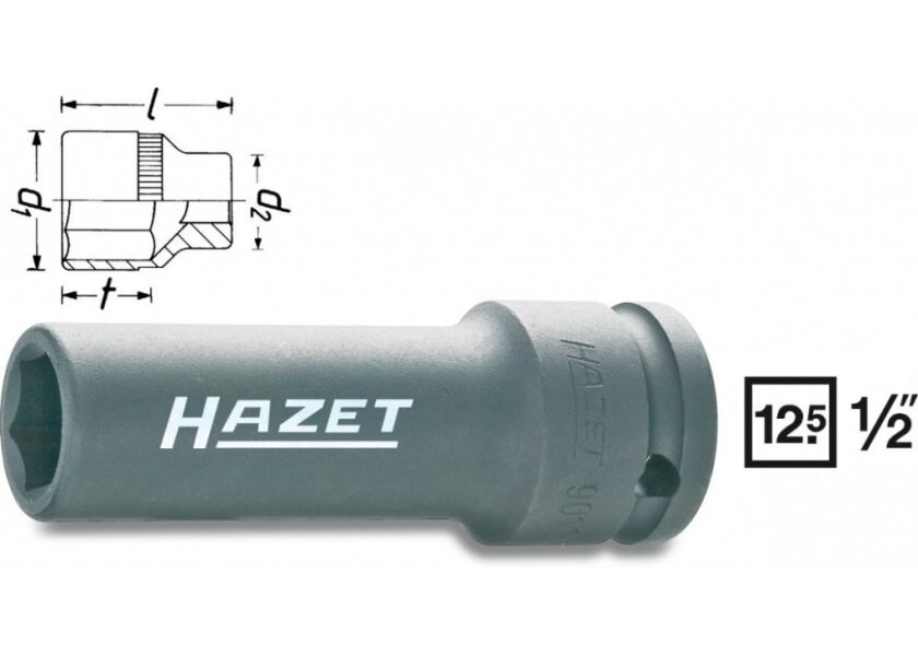 Kovaný vnitřní nástrčný klíč 1/2