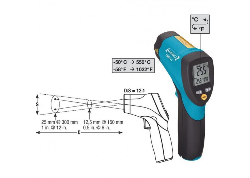 Infračervený teploměr 1991-1
