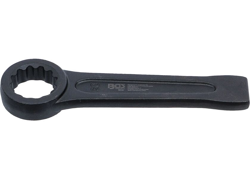 Rázový očkový klíč BGS 30 mm s dvanáctihranným profilem – B35130