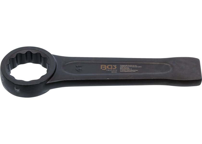 Rázový očkový klíč BGS 41 mm s dvanáctihranným profilem – B35141