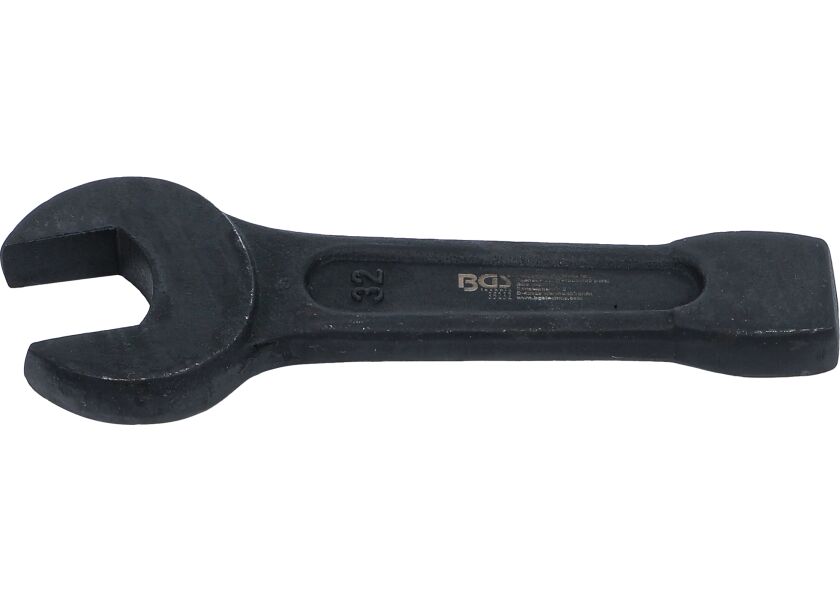 Rázový plochý klíč BGS 32 mm z chrom-vanadové oceli – B35232